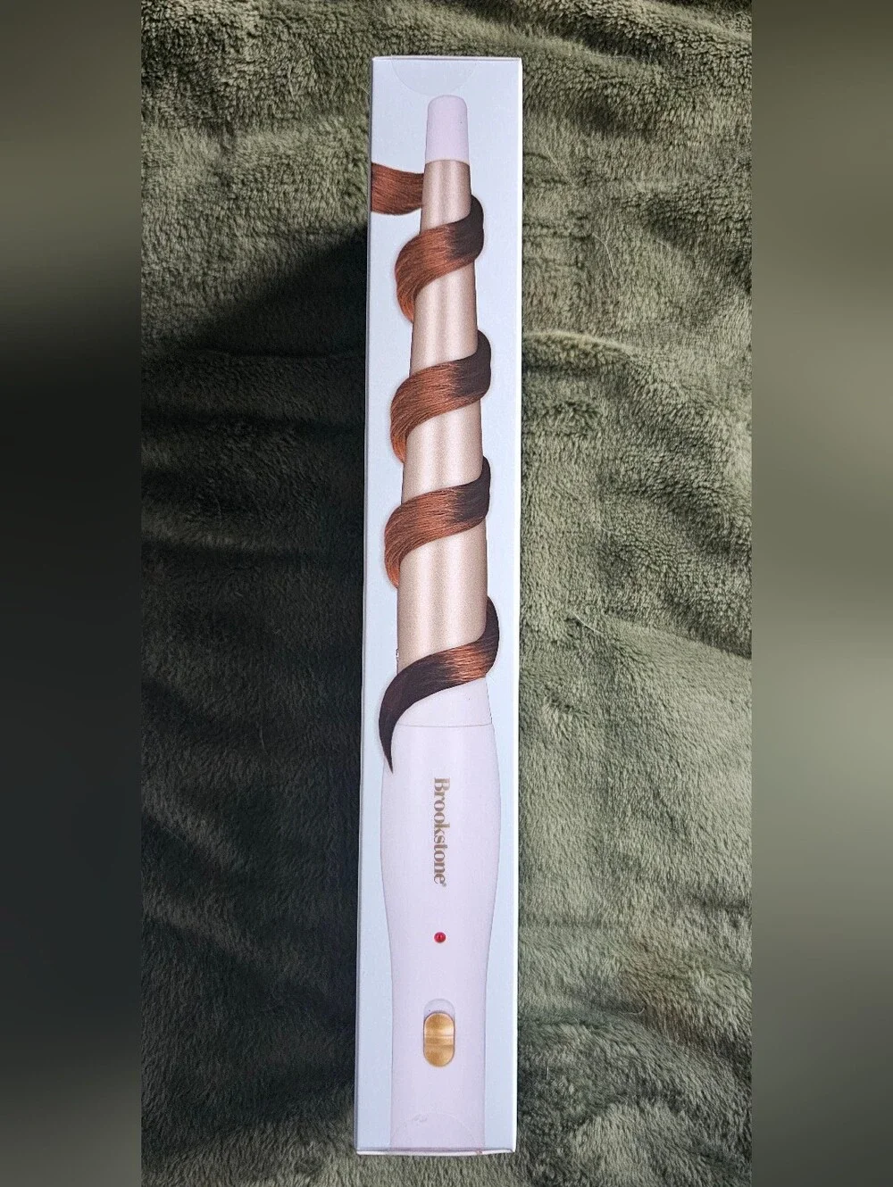 Brookstone Glamour Waves Conical Curling Wand